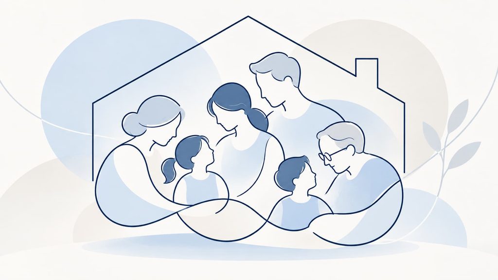 3世代6人での暮らし